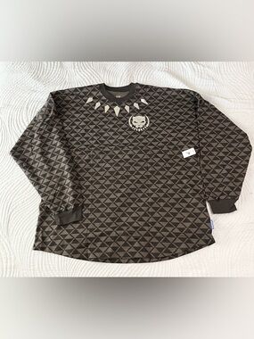 DISNEY PARKS Black Panther Wakanda Forever Spirit Jersey for Adults Size XL NWT